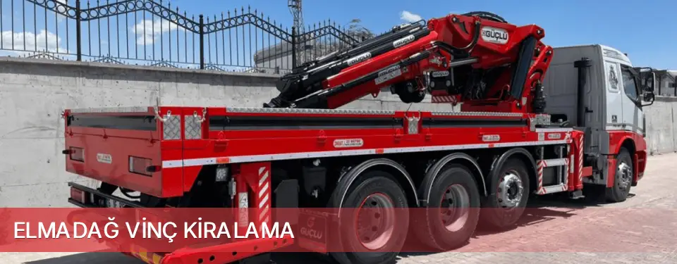 Elmadağ İlçemi Vinç Kiralama